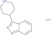 3-(4-Piperidyl)-[1,2,4]triazolo[4,3-a]pyridine hydrochloride