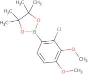 2-(2-Chloro-3,4-dimethoxyphenyl)-4,4,5,5-tetramethyl-1,3,2-dioxaborolane