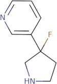 3-(3-Fluoropyrrolidin-3-yl)pyridine