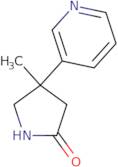 4-Methyl-4-(pyridin-3-yl)pyrrolidin-2-one