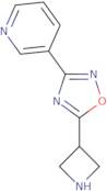 3-[5-(Azetidin-3-yl)-1,2,4-oxadiazol-3-yl]pyridine