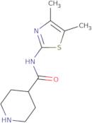 N-(Dimethyl-1,3-thiazol-2-yl)piperidine-4-carboxamide