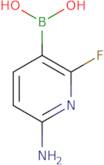 (6-Amino-2-fluoropyridin-3-yl)boronic acid