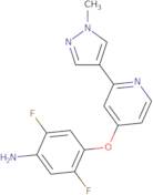 2,5-difluoro-4-((2-(1-methyl-1H-pyrazol-4-yl)pyridin-4-yl)oxy)aniline