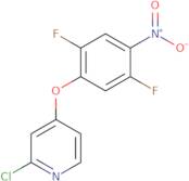 2-Chloro-4-(2,5-difluoro-4-nitrophenoxy)pyridine