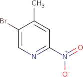 5-Bromo-4-methyl-2-nitropyridine