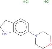 6-(Morpholin-4-yl)-2,3-dihydro-1H-indole dihydrochloride