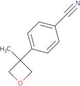 4-(3-Methyloxetan-3-yl)benzonitrile