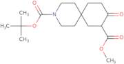 3-(tert-Butyl) 8-methyl 9-oxo-3-azaspiro[5.5]undecane-3,8-dicarboxylate