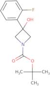 tert-Butyl 3-(2-fluorophenyl)-3-hydroxyazetidine-1-carboxylate
