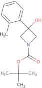 tert-Butyl 3-hydroxy-3-(2-methylphenyl)azetidine-1-carboxylate