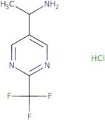 (R)-1-(2-(Trifluoromethyl)pyrimidin-5-yl)ethanamine hydrochloride