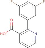 2-(3,5-difluorophenyl)pyridine-3-carboxylic acid