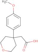 2-(4-(4-Methoxyphenyl)tetrahydro-2H-pyran-4-yl)acetic acid