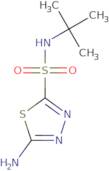 5-Amino-N-tert-butyl-1,3,4-thiadiazole-2-sulfonamide