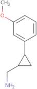 (2-(3-Methoxyphenyl)cyclopropyl)methanamine