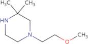 1-(2-Methoxyethyl)-3,3-dimethylpiperazine