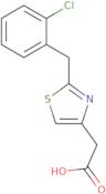 [2-(2-Chlorobenzyl)-1,3-thiazol-4-yl]acetic acid