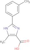 5-Methyl-2-(3-methylphenyl)-1H-imidazole-4-carboxylic acid