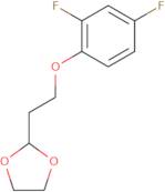 2-[2-(2,4-Difluoro-phenoxy)ethyl]-1,3-dioxolane