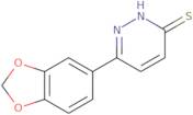 6-(1,3-Benzodioxol-5-yl)pyridazine-3(2H)-thione