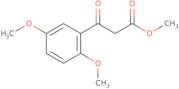 methyl 3-(2,5-dimethoxyphenyl)-3-oxopropanoate