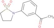 2-(3-Acetylphenyl)-1,2-thiazolidine-1,1-dione