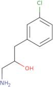 1-Amino-3-(3-chlorophenyl)propan-2-ol