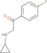 2-(Cyclopropylamino)-1-(4-fluorophenyl)ethanone