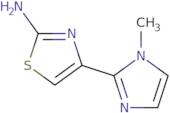 4-(1-Methyl-1H-imidazol-2-yl)-1,3-thiazol-2-amine