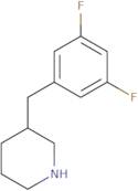 3-[(3,5-Difluorophenyl)methyl]piperidine