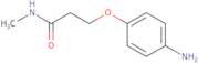 3-(4-Aminophenoxy)-N-methylpropanamide