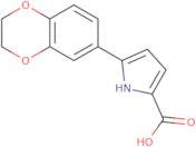 5-(2,3-Dihydrobenzo[b][1,4]dioxin-6-yl)-1H-pyrrole-2-carboxylic acid