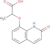 2-((2-Oxo-1,2-dihydroquinolin-8-yl)oxy)propanoic acid