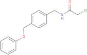 2-Chloro-N-{[4-(phenoxymethyl)phenyl]methyl}acetamide