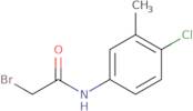 2-Bromo-N-(4-chloro-3-methylphenyl)acetamide