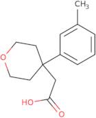 2-(4-M-Tolyl-tetrahydro-2H-pyran-4-yl)acetic acid