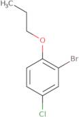 2-Bromo-4-chloro-1-propoxybenzene