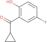 2-Cyclopropanecarbonyl-4-fluorophenol