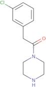 2-(3-Chlorophenyl)-1-(piperazin-1-yl)ethan-1-one