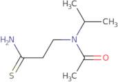 N-(2-Carbamothioylethyl)-N-(propan-2-yl)acetamide