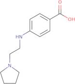 4-(2-(pyrrolidin-1-yl)ethylamino)benzoic acid