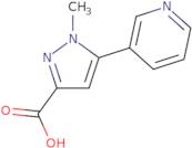 1-Methyl-5-(pyridin-3-yl)-1H-pyrazole-3-carboxylic acid