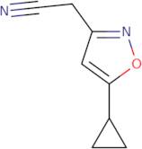 2-(5-Cyclopropylisoxazol-3-yl)acetonitrile