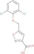 5-(2,6-Dichlorophenoxymethyl)-1,2-oxazole-3-carboxylic acid