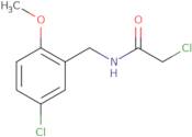 2-Chloro-N-[(5-chloro-2-methoxyphenyl)methyl]acetamide