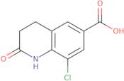 8-Chloro-2-oxo-1,2,3,4-tetrahydroquinoline-6-carboxylic acid