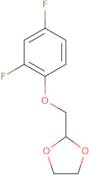 2-(2,4-Difluoro-phenoxy)methyl-1,3-dioxolane