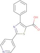 4-Phenyl-2-(pyridin-4-yl)thiazole-5-carboxylic acid