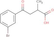 4-(3-Bromophenyl)-2-methyl-4-oxobutanoic acid